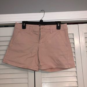 light pink shorts